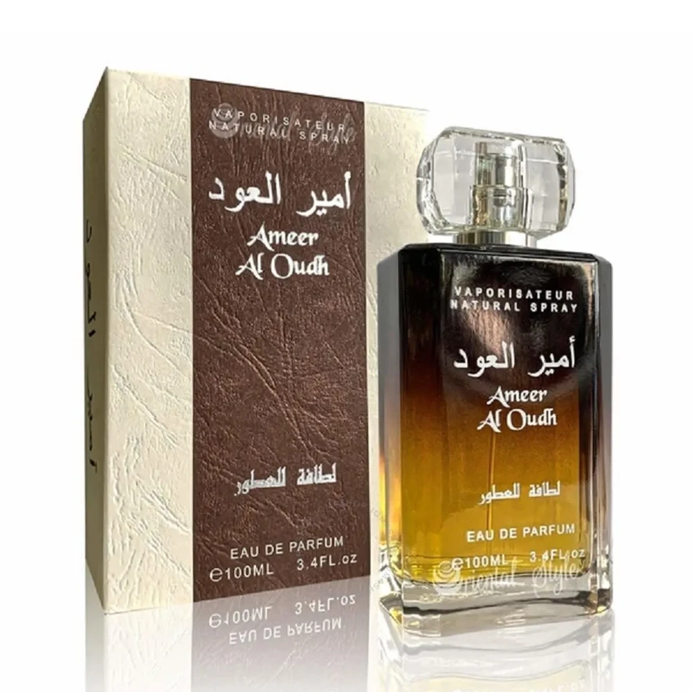 Unisex rinkinys Lattafa Ameer Al Oudh (kvepalai Lattafa Ameer Al Oudh EDP, 100 ml + dezodorantas 50 ml)