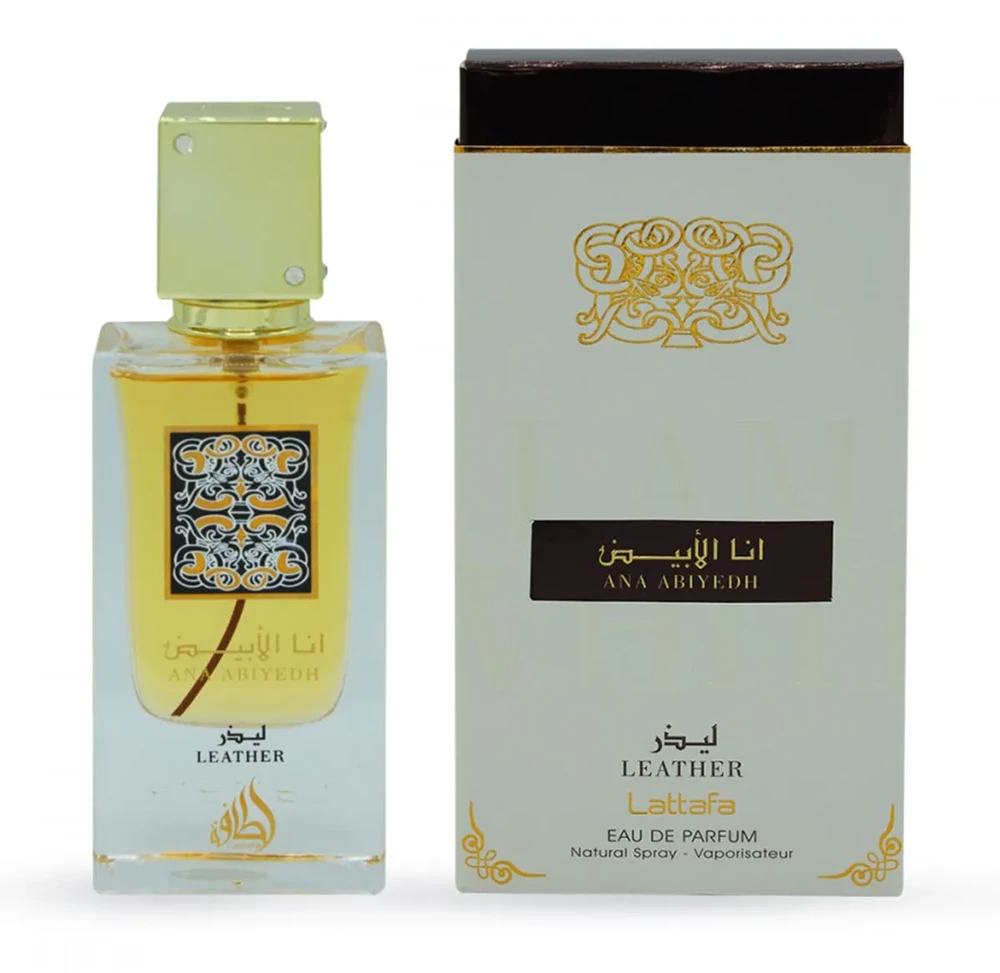 Kvepalai vyrams Lattafa Ana Abiyedh Leather EDP, 60 ml