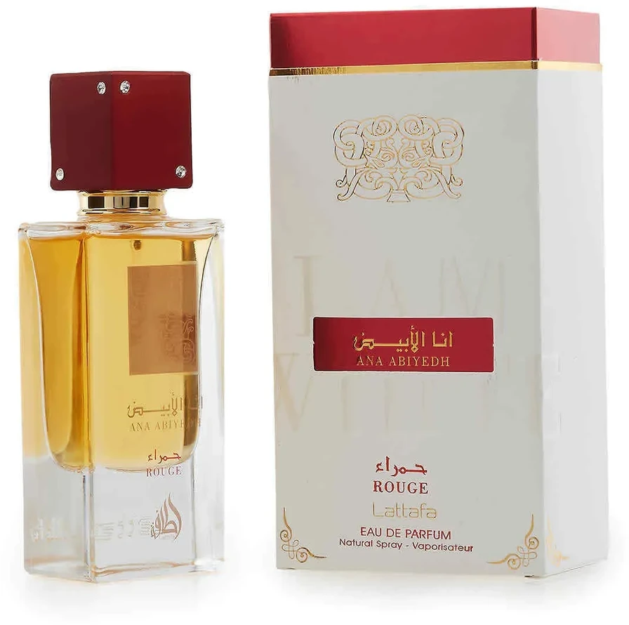 Unisex kvepalai Lattafa Ana Abiyedh Rouge EDP, 60 ml