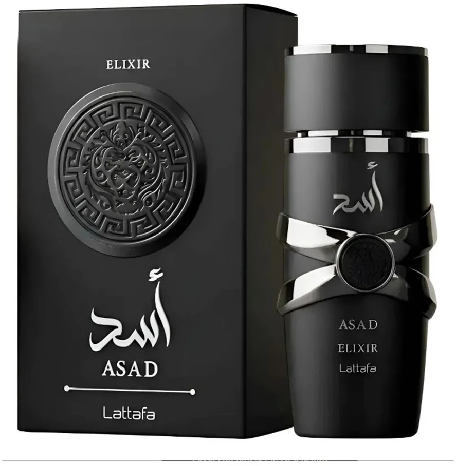 Lattafa Asad Eliksyras EDP parfumuotas vanduo vyrams, 100 ml