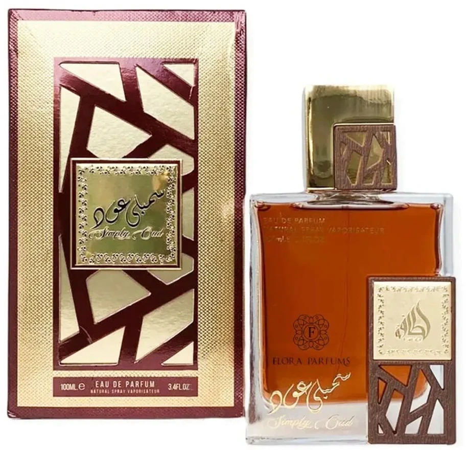 Lattafa Simply Oud EDP parfumuotas vanduo unisex, 100 ml