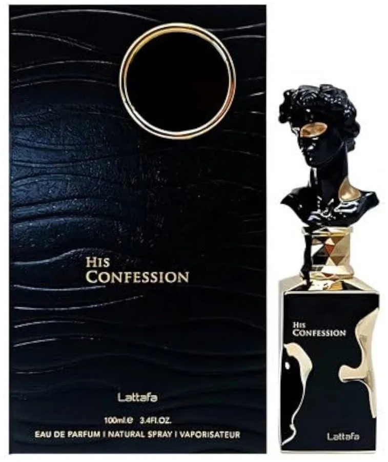 Lattafa His Confession EDP parfumuotas vanduo vyrams, 100 ml