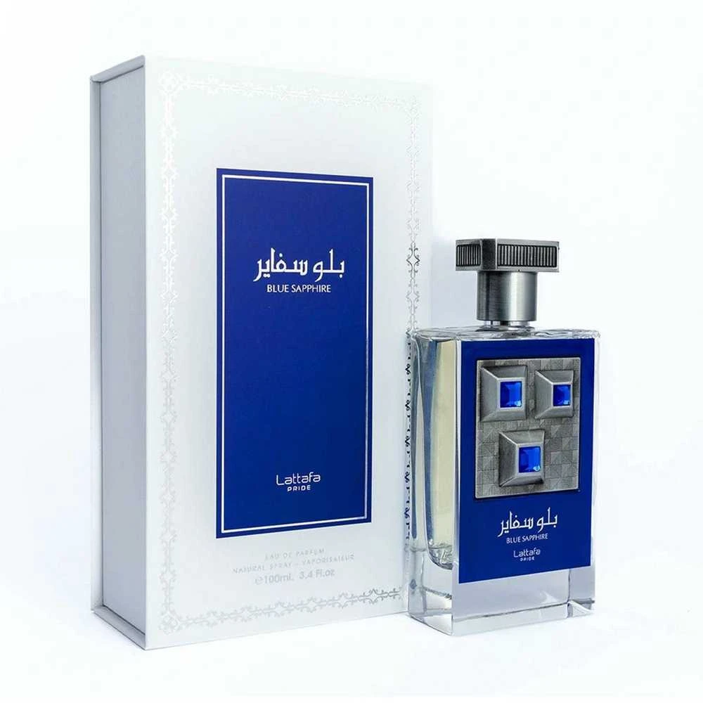 Unisex kvepalai Lattafa Pride Blue Sapphire EDP, 100 ml