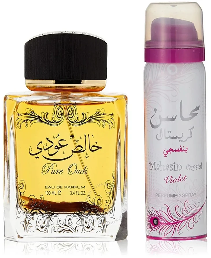 Unisex kvepalai Lattafa Pure Oudi EDP, 100 ml