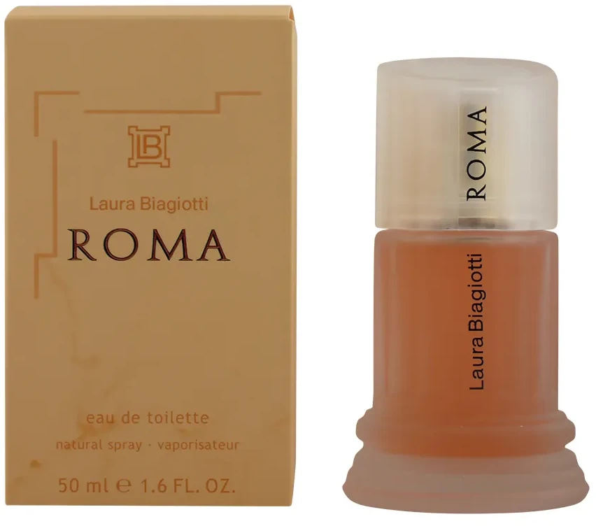 Tualetinis vanduo Laura Biagiotti Roma Eau De Toilette Purškiklis, 50ml