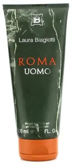 Laura Biagiotti Roma Uomo Dušo želė dušo želė vyrams, 200 ml