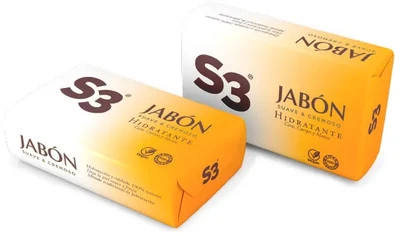 "Legrain S3" drėkinamasis muilo gabalėlis 2 X 125g