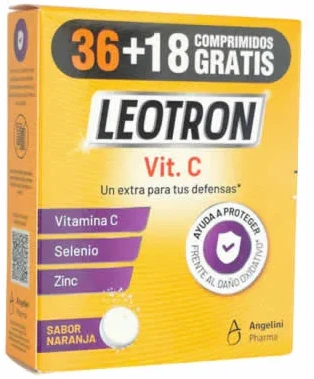 "Leotron" vitaminai C 36 + 18 putojančių tablečių