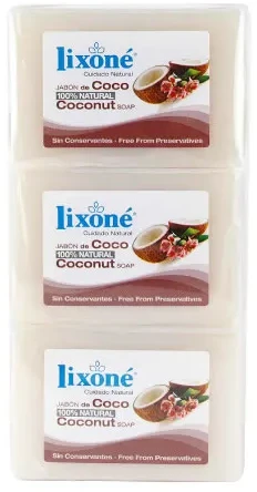 "Lixoné" kokosų muilas sausai odai 3x125g