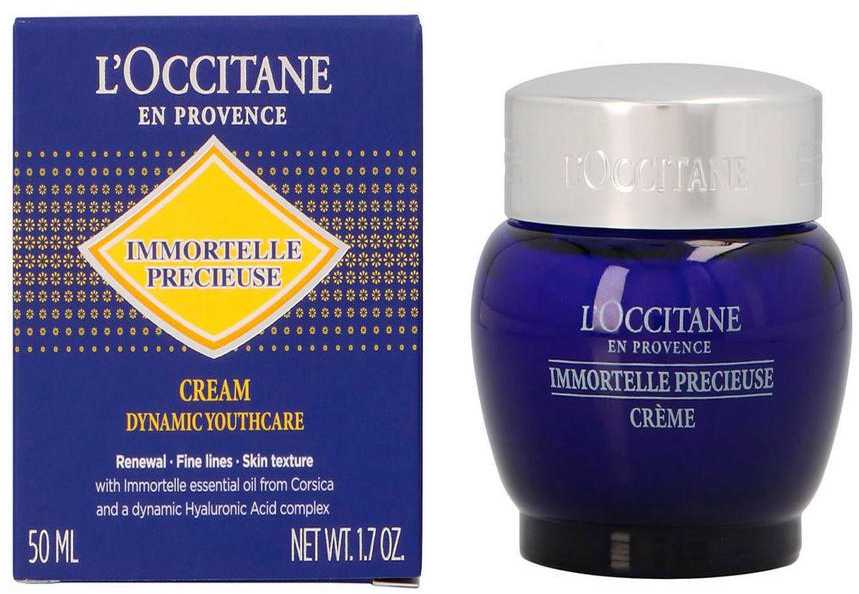 L'occitane Immortelle Precieuse Cream Šlamučių veido kremas, 50 ml