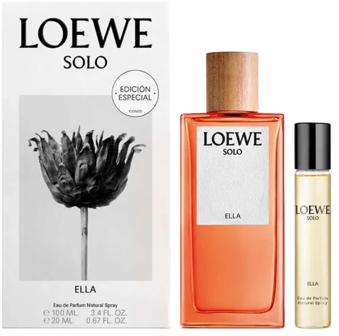 Rinkinys Loewe Solo Ella moterims (EDP, 100 ml + EDP, 20 ml)