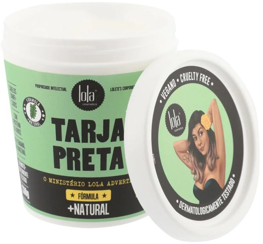 Lola Cosmetics Lola Tarja Preta Mascarilla Capilar, 230 g