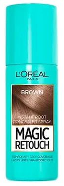 L'Oreal Paris Magic Retouch Root Touch-Up purškiklis rudas, 75 ml