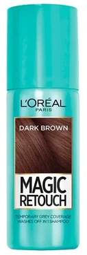 L'Oreal Paris Magic Retouch Root Touch-Up purškiklis 02 Dark Natural Brown, 75 ml