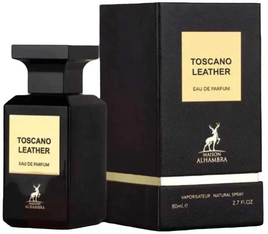 Maison Alhambra Toscano Leather Eau De Parfum 80ml Purškiklis