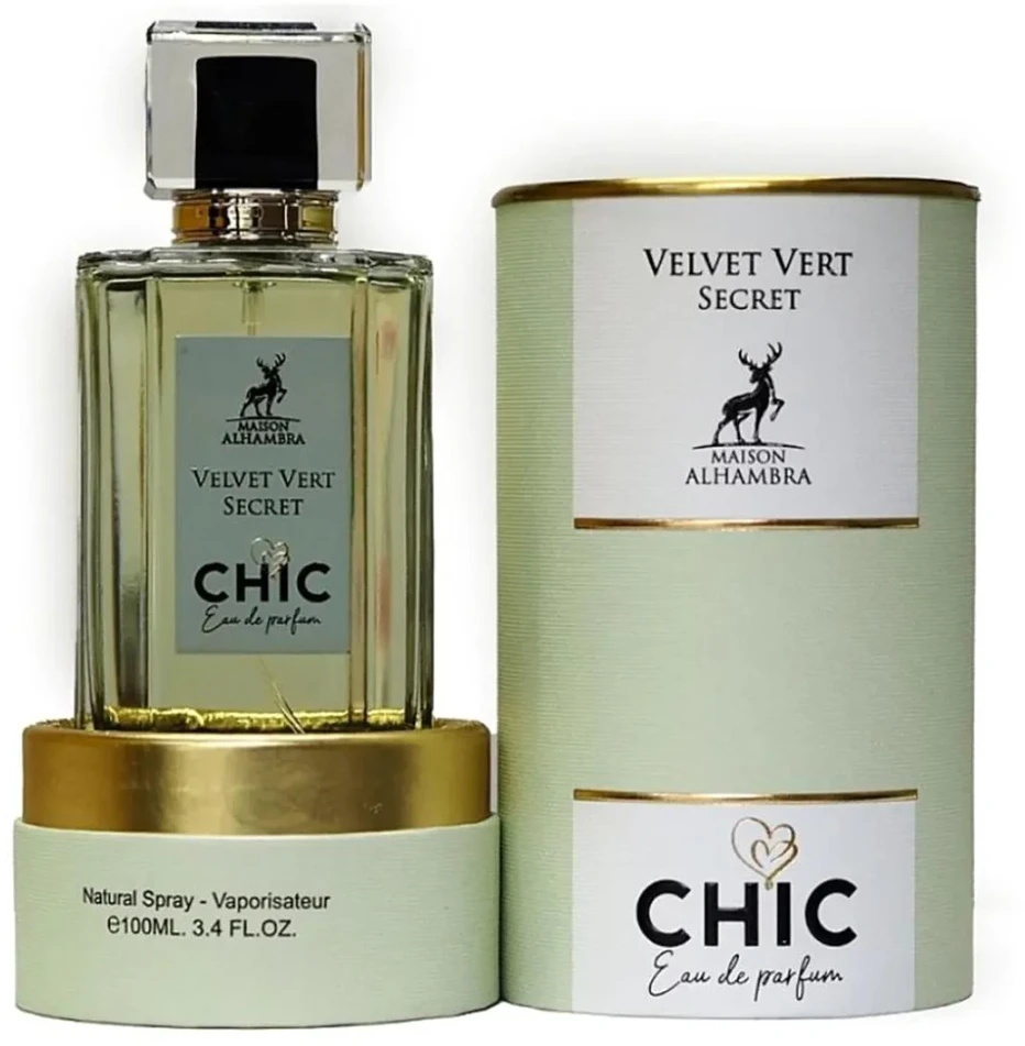 Maison AlHambra Velvet Vert Secret Chic EDP parfumuotas vanduo moterims, 100 ml