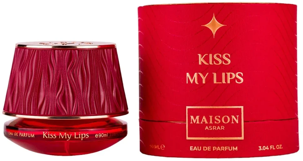 Maison Asrar Kiss My Lips EDP parfumuotas vanduo moterims, 90 ml
