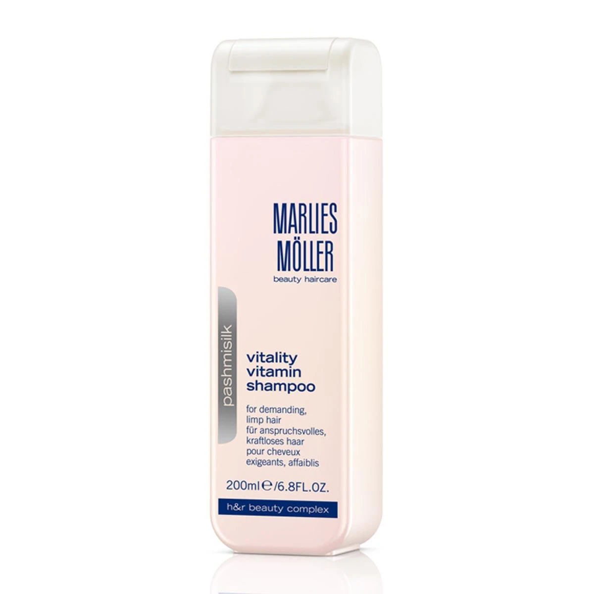 Marlies Moller Pashmisilk Vitalty vitaminų šampūnas 200ml