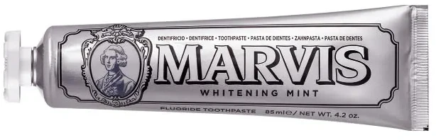 Marvis Whitening Mint Balinanti mėtų skonio dantų pasta, 85 ml