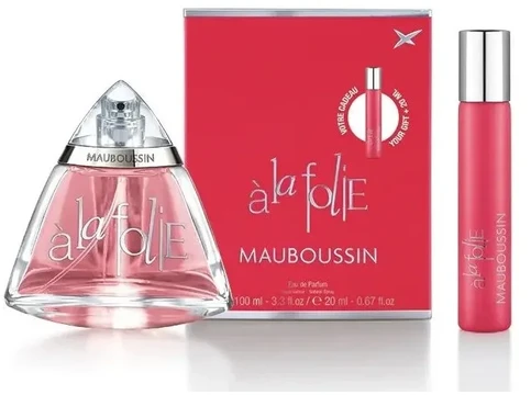 Mauboussin á la folie rinkinys moterims (EDP, 100 ml + EDP, 20 ml)