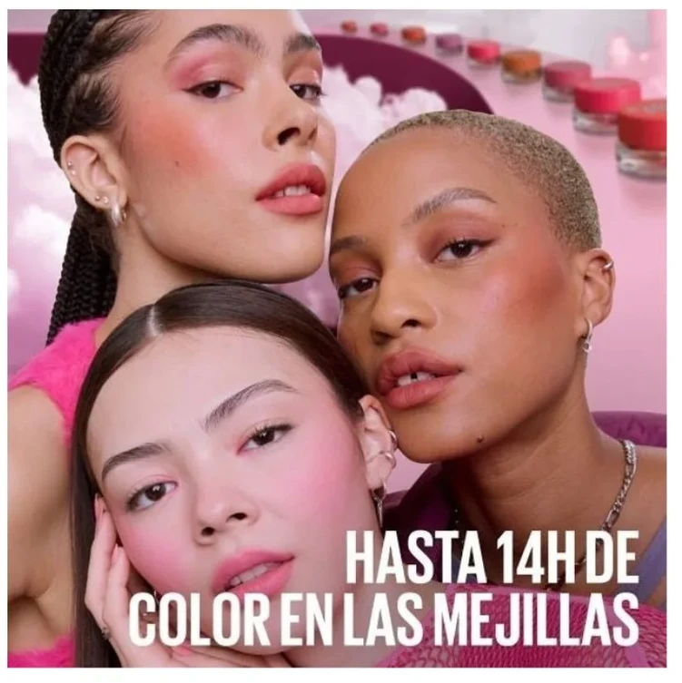Maybelline Cloudtopia Colorete Para Mejillas y Labios 02, 5 g