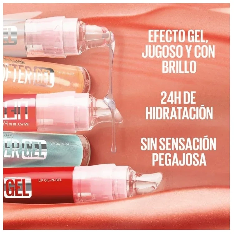 Maybelline Lifter Gel Labial 004-Sugar Spritz 6,, 6 ml