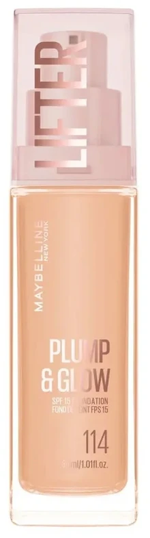 „Maybelline Lifter Plump y Glow“ makiažo pagrindas 114, 30 ml