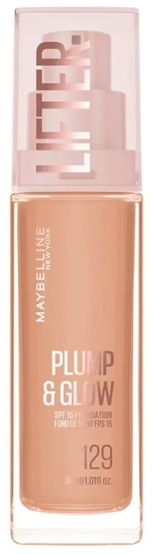„Maybelline Lifter Plump y Glow“ makiažo pagrindas 129, 30 ml