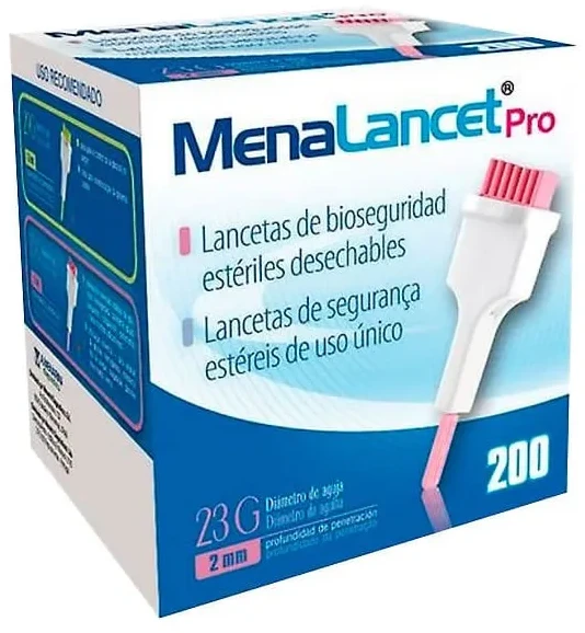 Menarini Menalancet Pro 23g 200 vnt