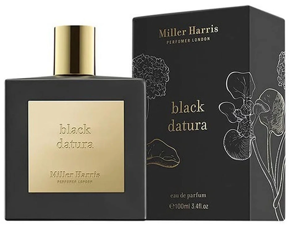 Miller Harris Juodas Datura EDP parfumuotas vanduo unisex, 100 ml