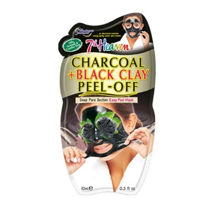 "Montagne Jeunesse Charcoal + Juodas Clay Peel-Off" veido kaukė 10ml