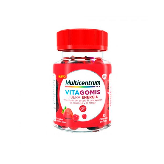 maisto papildai Multicentrum Vitagomis Energy 30 vnt