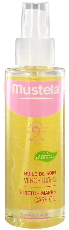 Mustela 9 Meses Aceite Antiestrias, 105 ml