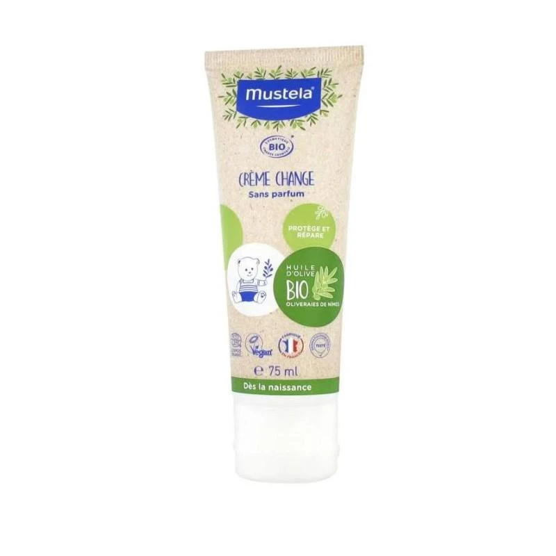 "Mustela Bio" sauskelnių kremas 75ml