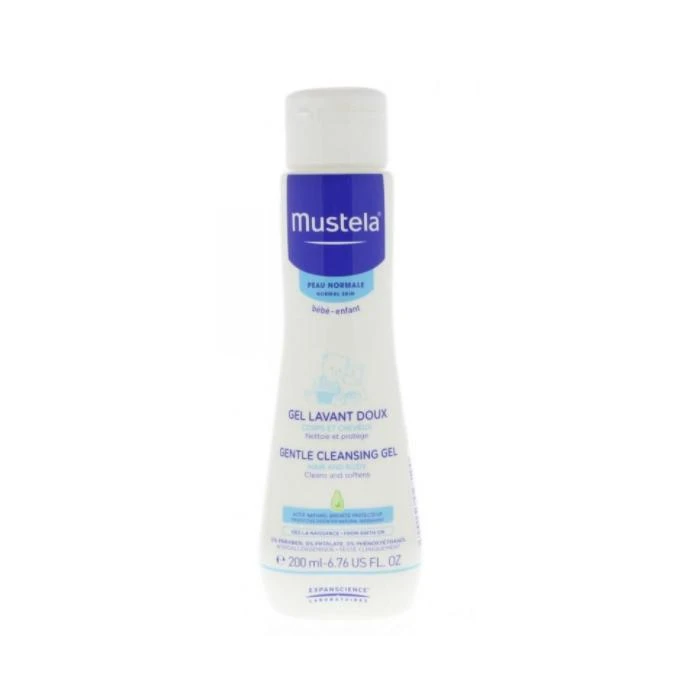 "Mustela" švelnus valomasis gelis veidui ir kūnui 200ml