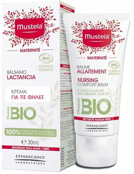 "Mustela" žindymo balzamas Bio 30ml