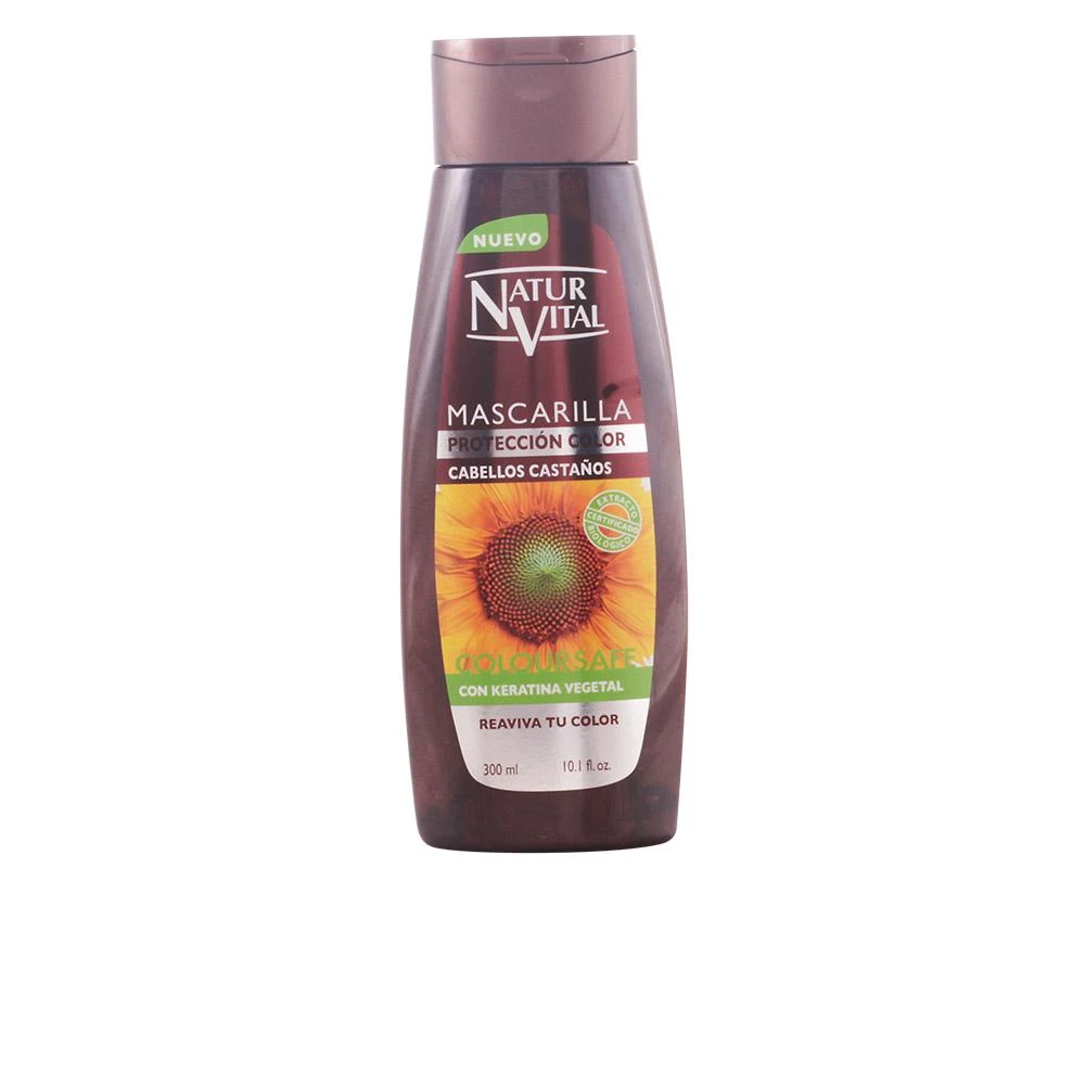 Naturaleza Y Vida „Nature &amp; Life“ „Colorsafe“ rudų plaukų kaukė, 300 ml