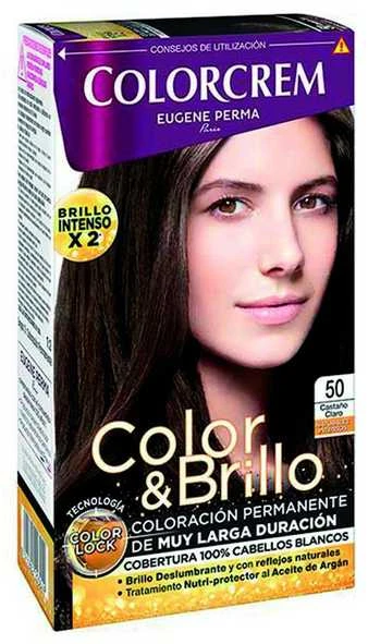 Naturtint plaukų dažai „Colorcrem“ 50 šviesiai rudi
