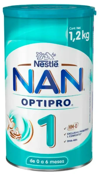 Nestlé Nan Optipro 1 pieno mišinys 1.200g