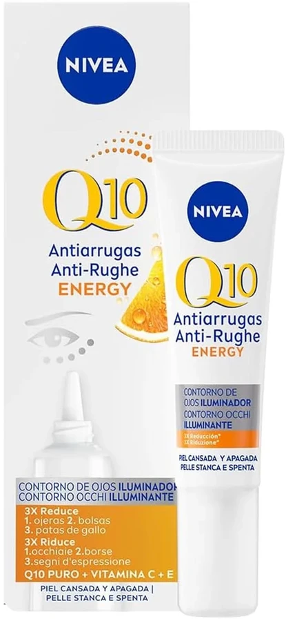 Nivea Q10 Energy paakių kremas, 15 ml