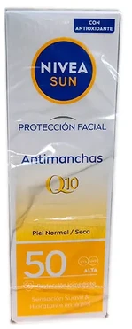 veido kremas Nivea Sun Facial Shine Control Medium Tone Spf50 50ml