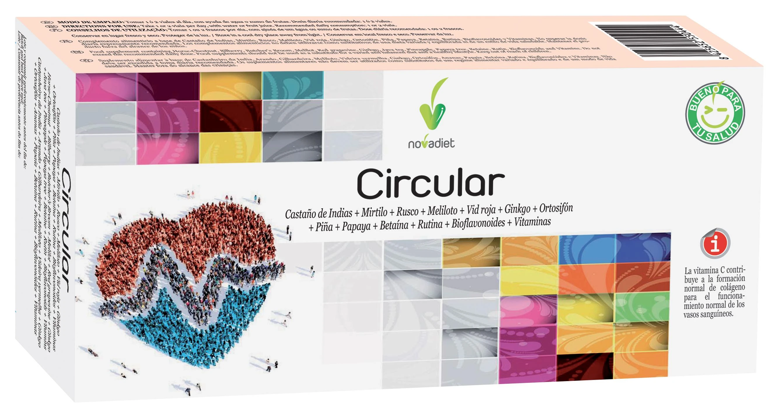 Novadiet Circular 20 buteliukų