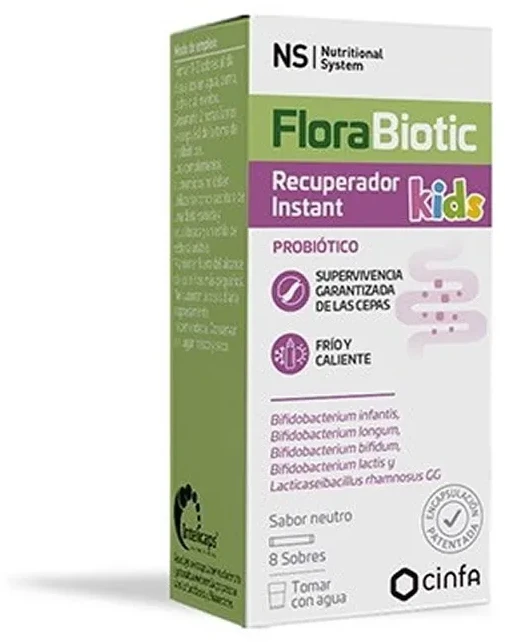 Ns Florabiotic Instant Recovery Kids 8 Sachets