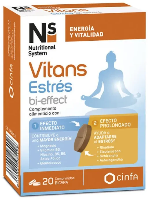 Ns Vitans Stress Bi-Effect 20 Tablets