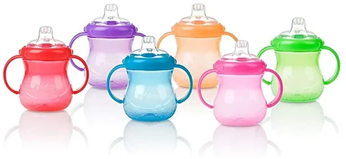 "Nuby Explora" Neišsiliejantis puodelis 295 ml
