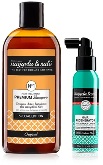 Nuggela & Sulé F11 rinkinys plaukų augimui, 2 vnt