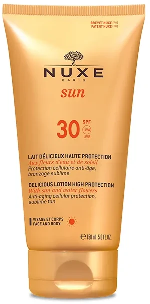 "Nuxe Sun" veido ir kūno losjonas su apsauga nuo saulės Spf30 150ml