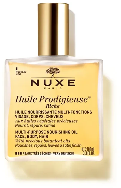 "Nuxe Huile Prodigieuse Riche" labai sausai odai 100ml