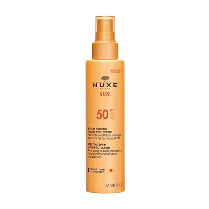 "Nuxe Sun" aukštos apsaugos purškiklis su SPF 50 150ml