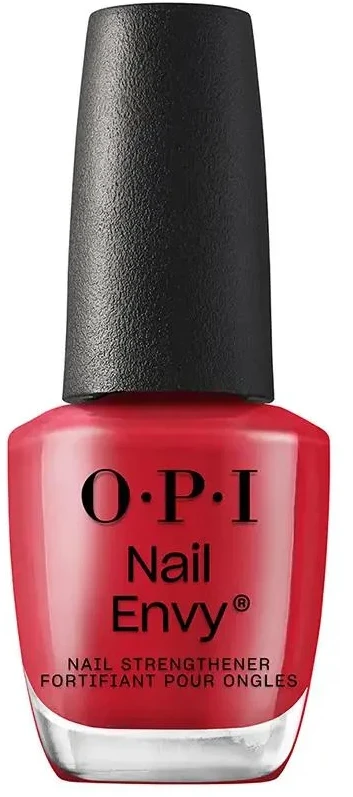Opi Nail Envy Esmalte Tratamiento Fortalecedor De Uñas Big Apple Raudona, 15 ml